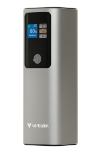 Verbatim 32269 externí baterie Lithium-ion (Li-ion) 27000 mAh Šedá Obrázok pre Verbatim 32269 externí baterie Lithium-ion (Li-ion) 27000 mAh Šedá