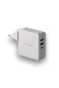 Obrázok pre RealPower DeskCharge-65 Travel Univerzální Šedá AC Vnitřní