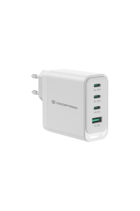 Obrázok pre Conceptronic ALTHEA22W100 nabíječka na PDA/mobilní telefon Univerzální Bílá AC Rychlé nabíjení Vnitřní