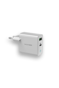RealPower 352262 nabíječka na PDA/mobilní telefon Univerzální Bílá AC Rychlé nabíjení Vnitřní Obrázok pre RealPower 352262 nabíječka na PDA/mobilní telefon Univerzální Bílá AC Rychlé nabíjení Vnitřní