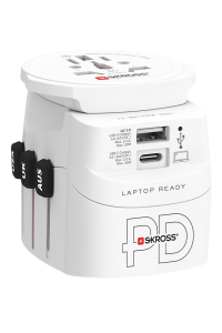 Skross 1.302474 zásuvkový adaptér Univerzální Bílá Obrázok pre Skross 1.302474 zásuvkový adaptér Univerzální Bílá