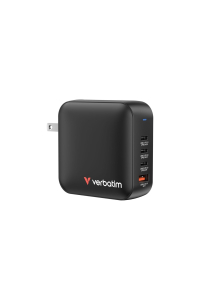 Obrázok pre Verbatim Mini GaN Charger 165W Univerzální Černá AC Rychlé nabíjení Vnitřní