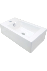 Umywalka ceramiczna nablatowa lewa Obrázok pre Umywalka ceramiczna nablatowa lewa