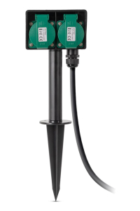 Entac ESE1.5G2-5-IP44S napájecí prodlužovačka 5 m 2 AC zásuvky / AC zásuvek Venkovní Černá, Zelená Obrázok pre Entac ESE1.5G2-5-IP44S napájecí prodlužovačka 5 m 2 AC zásuvky / AC zásuvek Venkovní Černá, Zelená