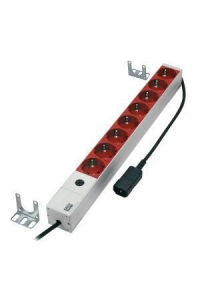 Bachmann - Regleta de 8 tomas, 48,3 cm napájecí prodlužovačka 2 m 8 AC zásuvky / AC zásuvek Vnitřní Obrázok pre Bachmann - Regleta de 8 tomas, 48,3 cm napájecí prodlužovačka 2 m 8 AC zásuvky / AC zásuvek Vnitřní