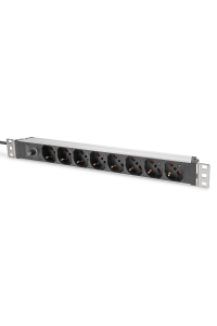 Obrázok pre Digitus DN-95410-IT napěťová distribuční jednotka (PDU) 8 AC zásuvky / AC zásuvek 1U