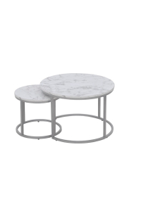 Obrázok pre TABLE COFFEE PAOLA WHITE 60X40CM