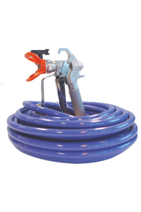 Obrázok pre GRACO STANOWISKO MALARSKIE PISTOLET CONSTRACTOR + WĄŻ BLUEMAX II 15m + KOŃCÓWKA BICZOWA 0,9m