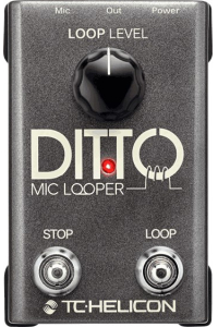 TC Helicon Ditto Mic Looper - mikrofonní looper Obrázok pre TC Helicon Ditto Mic Looper - mikrofonní looper