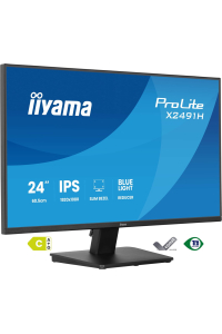 iiyama ProLite X2491H-B1 počítačový monitor 60,5 cm (23.8 Obrázok pre iiyama ProLite X2491H-B1 počítačový monitor 60,5 cm (23.8