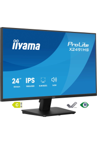 iiyama ProLite X2491HS-B1 počítačový monitor 60,5 cm (23.8 Obrázok pre iiyama ProLite X2491HS-B1 počítačový monitor 60,5 cm (23.8