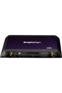 BrightSign HD1026 digitální přehrávač Černá 4K Ultra HD 3840 x 2160 px Wi-Fi Obrázok pre BrightSign HD1026 digitální přehrávač Černá 4K Ultra HD 3840 x 2160 px Wi-Fi