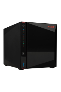Asustor AS5404T úložný server NAS Intel® Celeron® N5105 4 GB DDR4 0 TB ADM Černá Obrázok pre Asustor AS5404T úložný server NAS Intel® Celeron® N5105 4 GB DDR4 0 TB ADM Černá