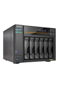 Asustor LOCKERSTOR 6 Gen3 (AS6806T) NAS Desktop AMD Ryzen V3C14 16 GB DDR5 ADM Černá Obrázok pre Asustor LOCKERSTOR 6 Gen3 (AS6806T) NAS Desktop AMD Ryzen V3C14 16 GB DDR5 ADM Černá