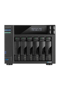 Asustor LOCKERSTOR 6 NAS Desktop Intel® Celeron® N5105 8 GB DDR4 HDD ADM Černá Obrázok pre Asustor LOCKERSTOR 6 NAS Desktop Intel® Celeron® N5105 8 GB DDR4 HDD ADM Černá