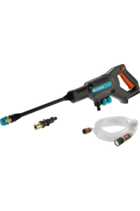 Obrázok pre Gardena AquaClean 24/18V P4A tlaková myčka Kompaktní Baterie 250 l/h Černá, Modrá, Oranžová