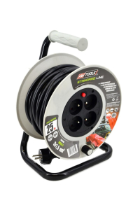 AWTOOLS EXTENSION CABLE DRUM STANDARD 25m 3x1.5mm 16A / 3680W Obrázok pre AWTOOLS EXTENSION CABLE DRUM STANDARD 25m 3x1.5mm 16A / 3680W