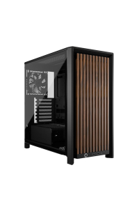 Obrázok pre Corsair FRAME 4000D WOOD RS Midi Tower Černá, Dřevo