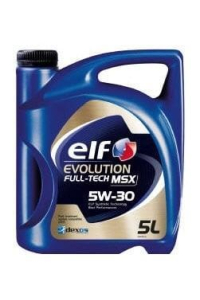 ENGINE OIL ELF EVOLUT FT MSX 5W/30 5L Obrázok pre ENGINE OIL ELF EVOLUT FT MSX 5W/30 5L