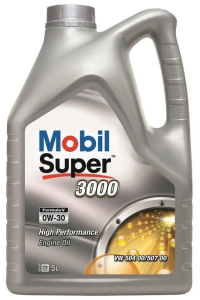 ENGINE OIL MOBIL SUPER 3000 FV 0W-30 5L Obrázok pre ENGINE OIL MOBIL SUPER 3000 FV 0W-30 5L