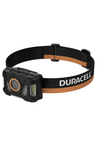 Obrázok pre Duracell DH1000R Čelová svítilna černá, oranžová