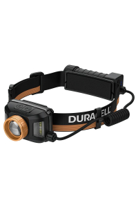 Obrázok pre Duracell DH1500R Čelová svítilna černá, oranžová