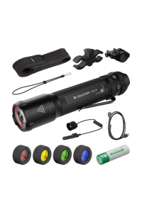 Obrázok pre Zestaw mysliwski Ledlenser TAC7R Black Case