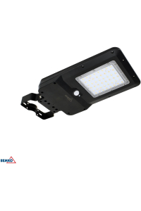SOLARNA OPRAWA ULICZNA LED BEMKO SOLGER 20W 3000LM 3000/4000/6000K IP65 CZARNA CZ. PIR Obrázok pre SOLARNA OPRAWA ULICZNA LED BEMKO SOLGER 20W 3000LM 3000/4000/6000K IP65 CZARNA CZ. PIR