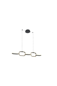 Obrázok pre PENDANT LED LIGHT EDIRNA 5 4000K BLACK