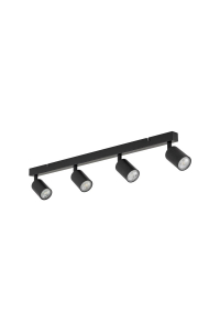LAMP SPOT LIGHT TOP GU10 4X10W BK Obrázok pre LAMP SPOT LIGHT TOP GU10 4X10W BK