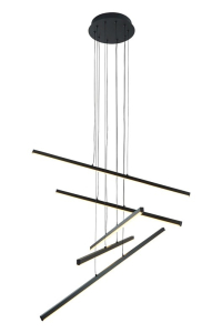 Obrázok pre PENDANT LED LIGHT SIBIU 60W 4000K BLACK