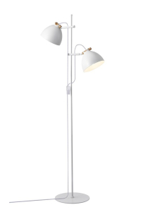 Obrázok pre FLOOR LAMP 18X150CM 2XG9 WHITE COLO