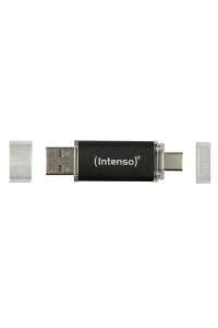 Intenso Twist Line USB paměť 256 GB USB Type-A / USB Type-C 3.2 Gen 1 (3.1 Gen 1) Antracit Obrázok pre Intenso Twist Line USB paměť 256 GB USB Type-A / USB Type-C 3.2 Gen 1 (3.1 Gen 1) Antracit