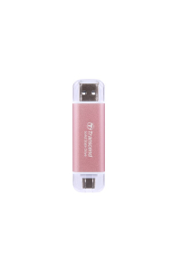 Transcend ESD310 512 GB USB typ A na USB typ C 3.2 Gen 2 (3.1 Gen 2) Růžová Obrázok pre Transcend ESD310 512 GB USB typ A na USB typ C 3.2 Gen 2 (3.1 Gen 2) Růžová