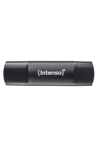 Obrázok pre Intenso 3544492 USB paměť 256 GB USB Type-A / USB Type-C 3.2 Gen 1 (3.1 Gen 1) Černá