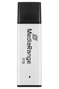 MediaRange MR1905-1 USB paměť 1 TB USB Typ-A 3.2 Gen 1 (3.1 Gen 1) Černá, Stříbrná Obrázok pre MediaRange MR1905-1 USB paměť 1 TB USB Typ-A 3.2 Gen 1 (3.1 Gen 1) Černá, Stříbrná