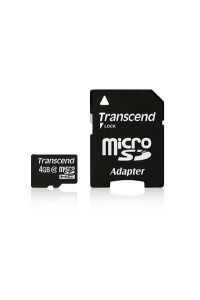 Transcend TS4GUSDHC10 paměťová karta 4 GB MicroSDHC NAND Třída 10 Obrázok pre Transcend TS4GUSDHC10 paměťová karta 4 GB MicroSDHC NAND Třída 10
