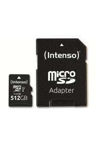 Obrázok pre Intenso microSD 512GB UHS-I Perf CL10| Performance Třída 10