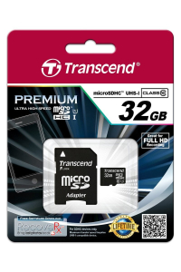 Obrázok pre Transcend 32GB microSDHC Class 10 UHS-I MLC Třída 10
