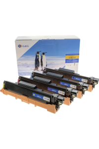 G&G 16019 tonerová náplň 4 kusů Kompatibilní Černá, Azurová, Purpurová, Žlutá Obrázok pre G&G 16019 tonerová náplň 4 kusů Kompatibilní Černá, Azurová, Purpurová, Žlutá