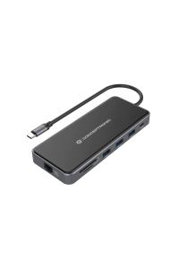 Obrázok pre Conceptronic DONN15G dokovací stanice/replikátor portů Kabel USB 3.2 Gen 1 (3.1 Gen 1) Type-C Šedá