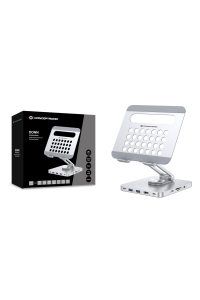 Conceptronic DONN26G multimediální stolek/stojan Stříbrná Tablet Multimediální stojan Obrázok pre Conceptronic DONN26G multimediální stolek/stojan Stříbrná Tablet Multimediální stojan
