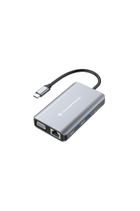 Conceptronic DONN21G dokovací stanice/replikátor portů Kabel USB 3.2 Gen 1 (3.1 Gen 1) Type-C Šedá Obrázok pre Conceptronic DONN21G dokovací stanice/replikátor portů Kabel USB 3.2 Gen 1 (3.1 Gen 1) Type-C Šedá