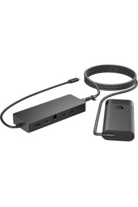 HP Kombinovaný rozbočovač a nabíječka notebooku Universal USB-C Obrázok pre HP Kombinovaný rozbočovač a nabíječka notebooku Universal USB-C