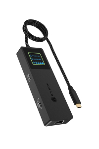 ICY BOX Spade Dock 4038 Kabel USB 3.2 Gen 2 (3.1 Gen 2) Type-C Černá Obrázok pre ICY BOX Spade Dock 4038 Kabel USB 3.2 Gen 2 (3.1 Gen 2) Type-C Černá