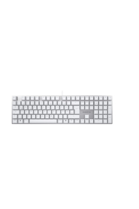 Obrázok pre CHERRY KC 200 MX klávesnice Univerzální USB QWERTZ Německý Stříbrná, Bílá