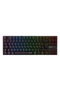 CHERRY MX 8.2 Pro TMR Wireless klávesnice Hraní USB + RF Wireless + Bluetooth QWERTZ Německý Černá Obrázok pre CHERRY MX 8.2 Pro TMR Wireless klávesnice Hraní USB + RF Wireless + Bluetooth QWERTZ Německý Černá