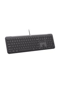 Logitech Signature Slim Wired K620 For Business klávesnice Univerzální USB QWERTZ Německý Grafit Obrázok pre Logitech Signature Slim Wired K620 For Business klávesnice Univerzální USB QWERTZ Německý Grafit