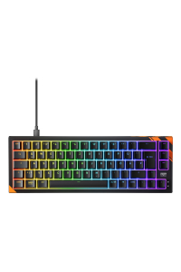 CHERRY K5 PRO TMR COMPACT klávesnice Hraní USB QWERTZ Německý Černá, Oranžová Obrázok pre CHERRY K5 PRO TMR COMPACT klávesnice Hraní USB QWERTZ Německý Černá, Oranžová