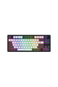 HATOR Skyfall Pro Wireless 80 klávesnice Hraní USB + RF Wireless + Bluetooth QWERTY Americká angličtina Černá, Šedá Obrázok pre HATOR Skyfall Pro Wireless 80 klávesnice Hraní USB + RF Wireless + Bluetooth QWERTY Americká angličtina Černá, Šedá